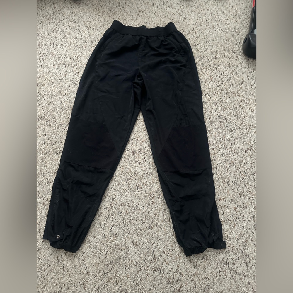ALO track pants size small mixed fabric